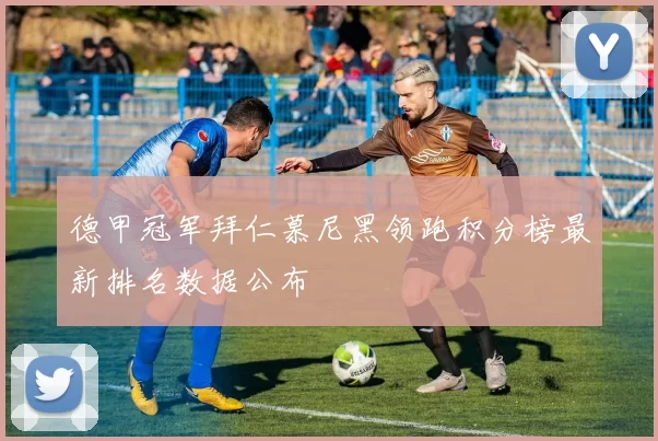 德甲冠军拜仁慕尼黑领跑积分榜最新排名数据公布